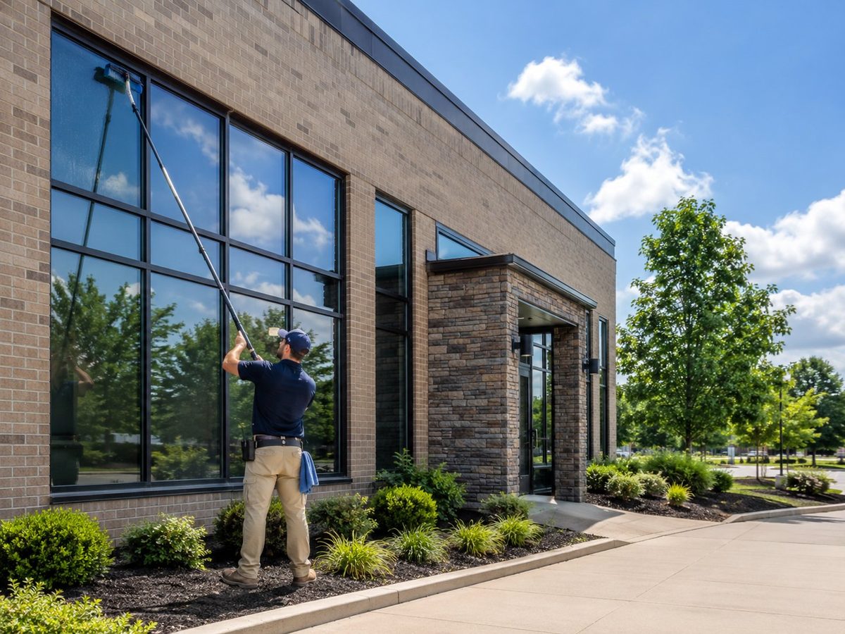 Medical office window cleaning Bedford County